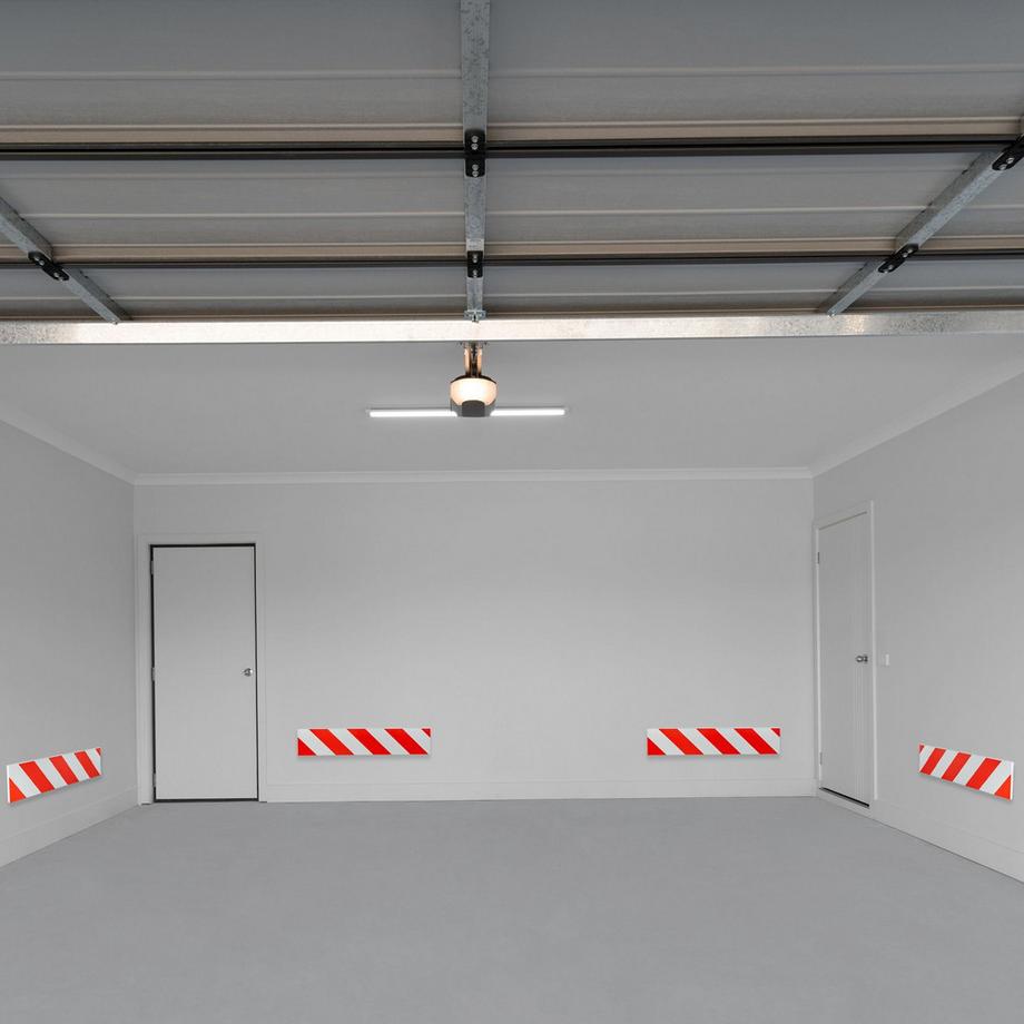 B2X  Lot de 4 protections murales autocollantes pour garage 