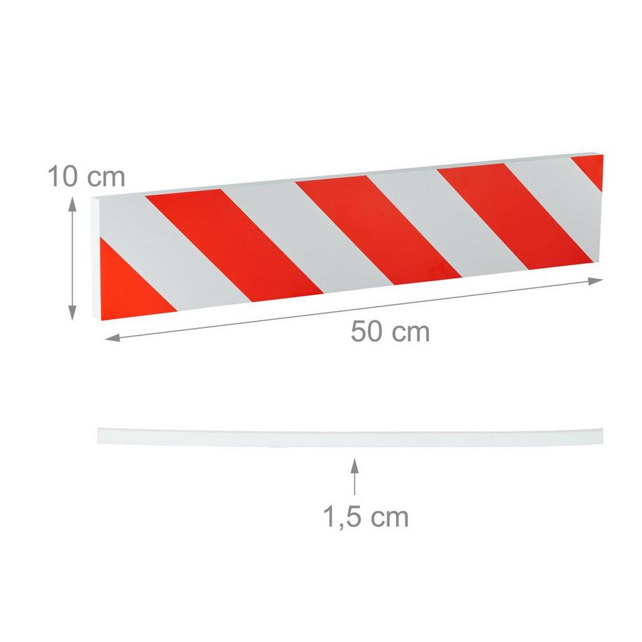 B2X  Lot de 4 protections murales autocollantes pour garage 