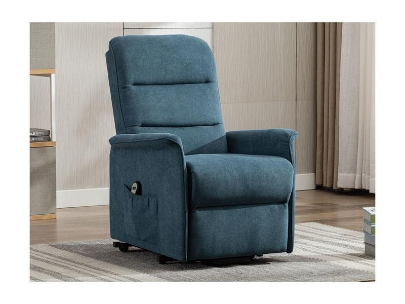 Vente-unique Fauteuil releveur électrique en tissu CAPUCINE  