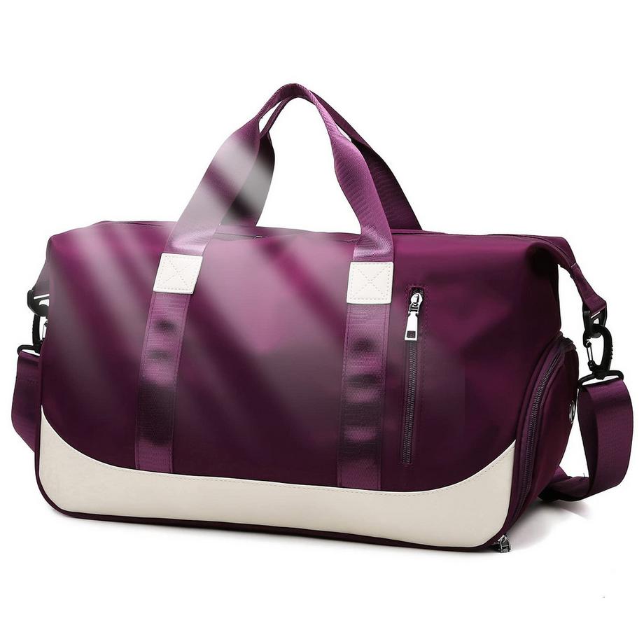 Sac de sport Sac de voyage avec compartiment à chaussures et compartiment humide
