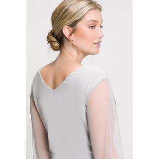 Ulla Popken  Robe du soir V, broderie de perles, manches 3/4 