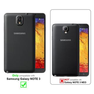 Cadorabo  Housse compatible avec Samsung Galaxy NOTE 3 - Coque de protection avec fermeture magnétique, fonction de support et compartiment pour carte 