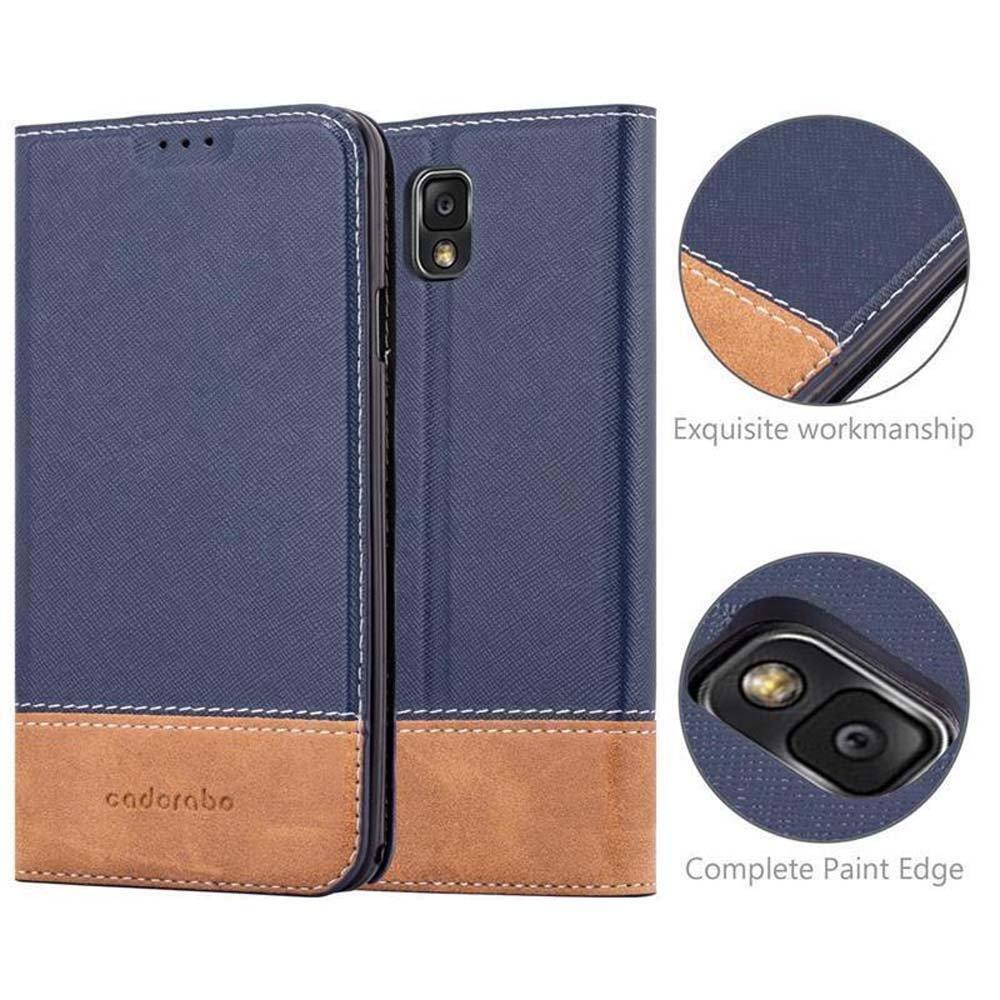 Cadorabo  Housse compatible avec Samsung Galaxy NOTE 3 - Coque de protection avec fermeture magnétique, fonction de support et compartiment pour carte 