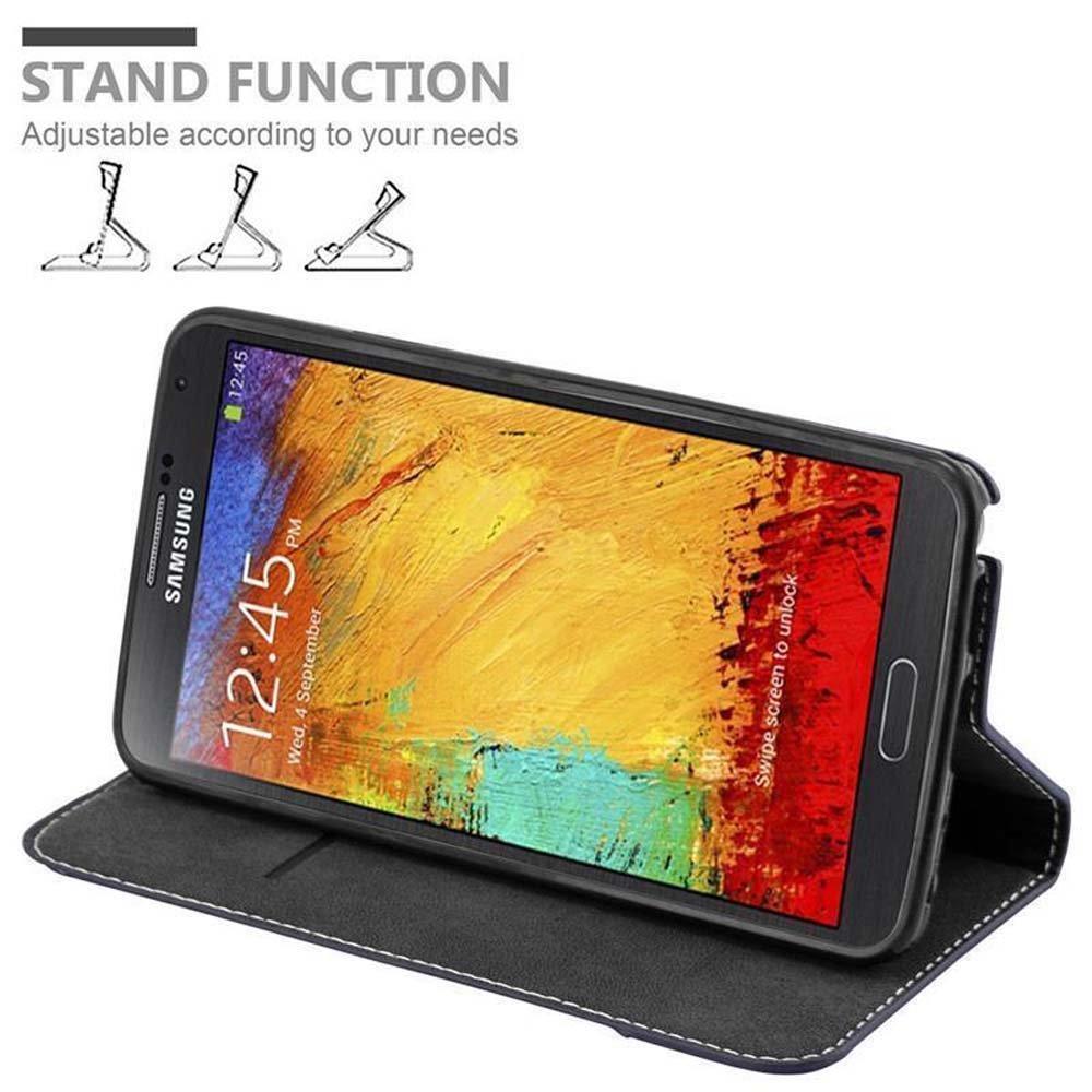 Cadorabo  Housse compatible avec Samsung Galaxy NOTE 3 - Coque de protection avec fermeture magnétique, fonction de support et compartiment pour carte 