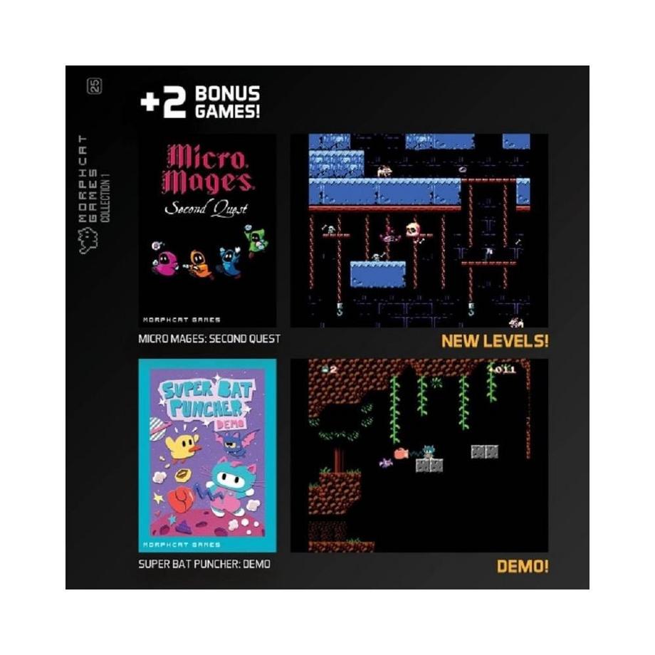 BLAZE  Morphcat Games Collection 1 Collezione Inglese Evercade 