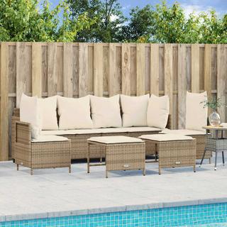 VidaXL Garten sofagarnitur poly-rattan  