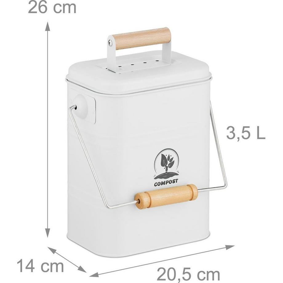 relaxdays Komposteimer  