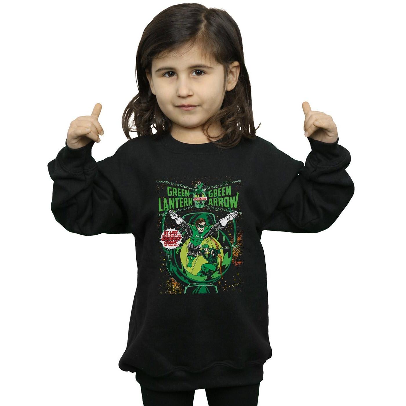 DC COMICS  Green Lantern Arrow Cover Sweatshirt 