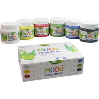 Kreul  Mucki Fingerfarben (6x150ml) 