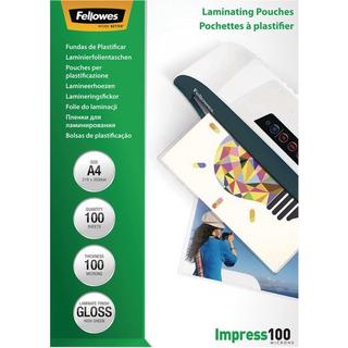 Fellowes  FELLOWES Laminiertasche A4 5351111 glanz, 100my 100 Stk 