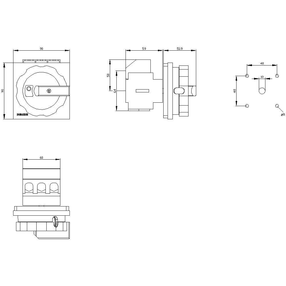 Siemens  Interrupteur sectionneur 