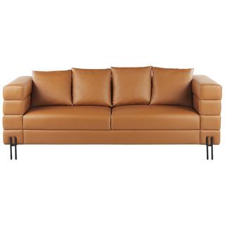 Beliani 3 Sitzer Sofa aus Kunstleder Modern GRANNA  