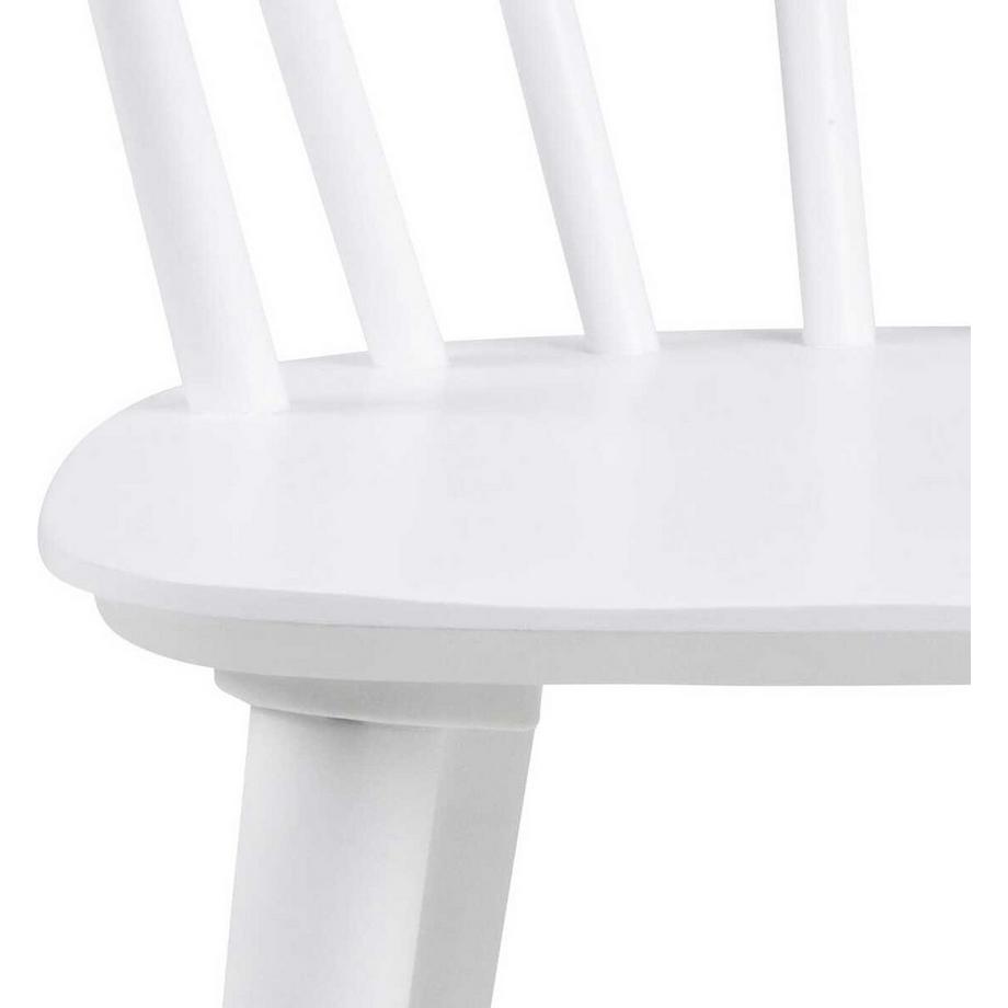mutoni Chaise de salle à manger Jasira blanc (1 pièce)  