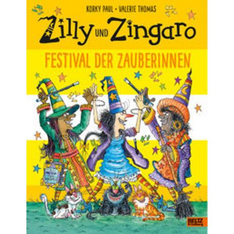 Zilly und Zingaro. Festival der Zauberinnen Paul, Korky; Thomas, Valerie; Günther, Ulli (Übersetzung); Günther, Herbert (Übersetzung) Copertina rigida 