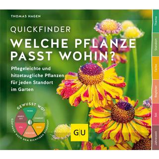 Quickfinder Welche Pflanze passt wohin? Hagen, Thomas Copertina rigida 