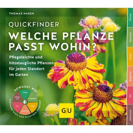 Quickfinder Welche Pflanze passt wohin? Hagen, Thomas Copertina rigida 