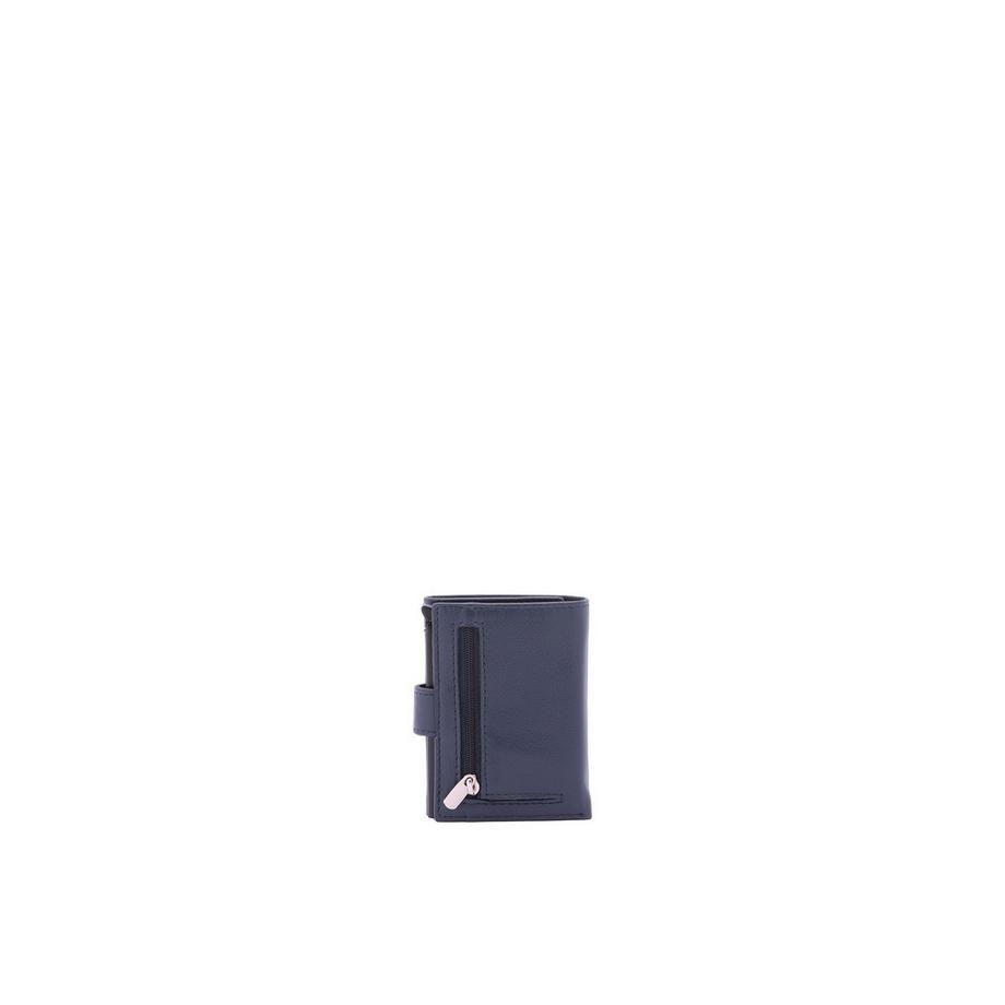 Sergio Valentini Portefeuille compact avec porte-cartes et compartiment à fermeture éclair  