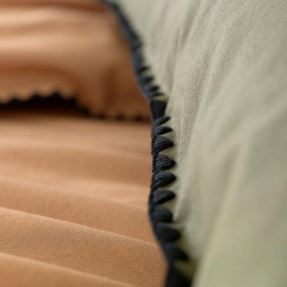 La Redoute Intérieurs Drap housse Merida en coton prélavé  