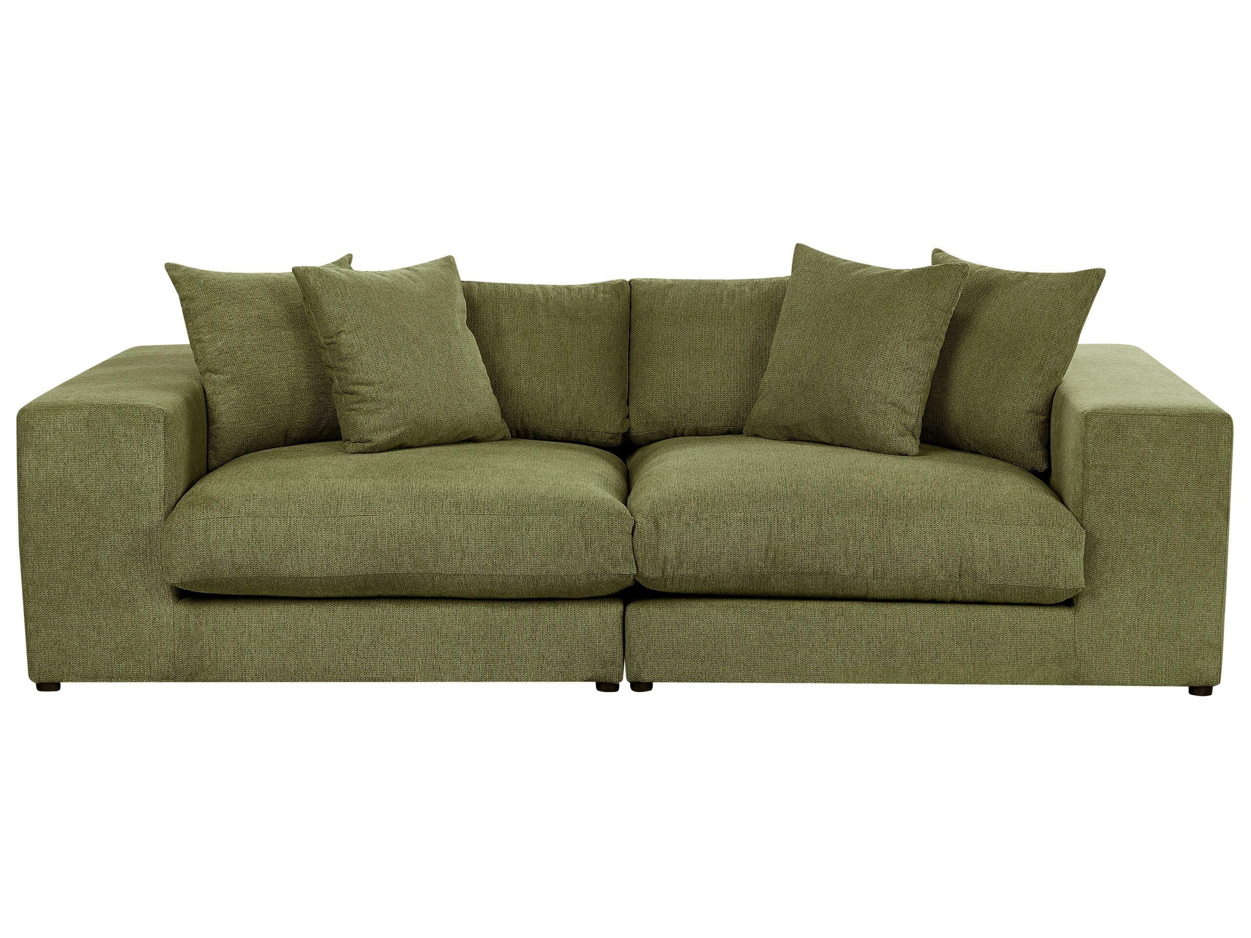 Beliani 3 Sitzer Sofa aus Polyester Modern GLORVIKA II  