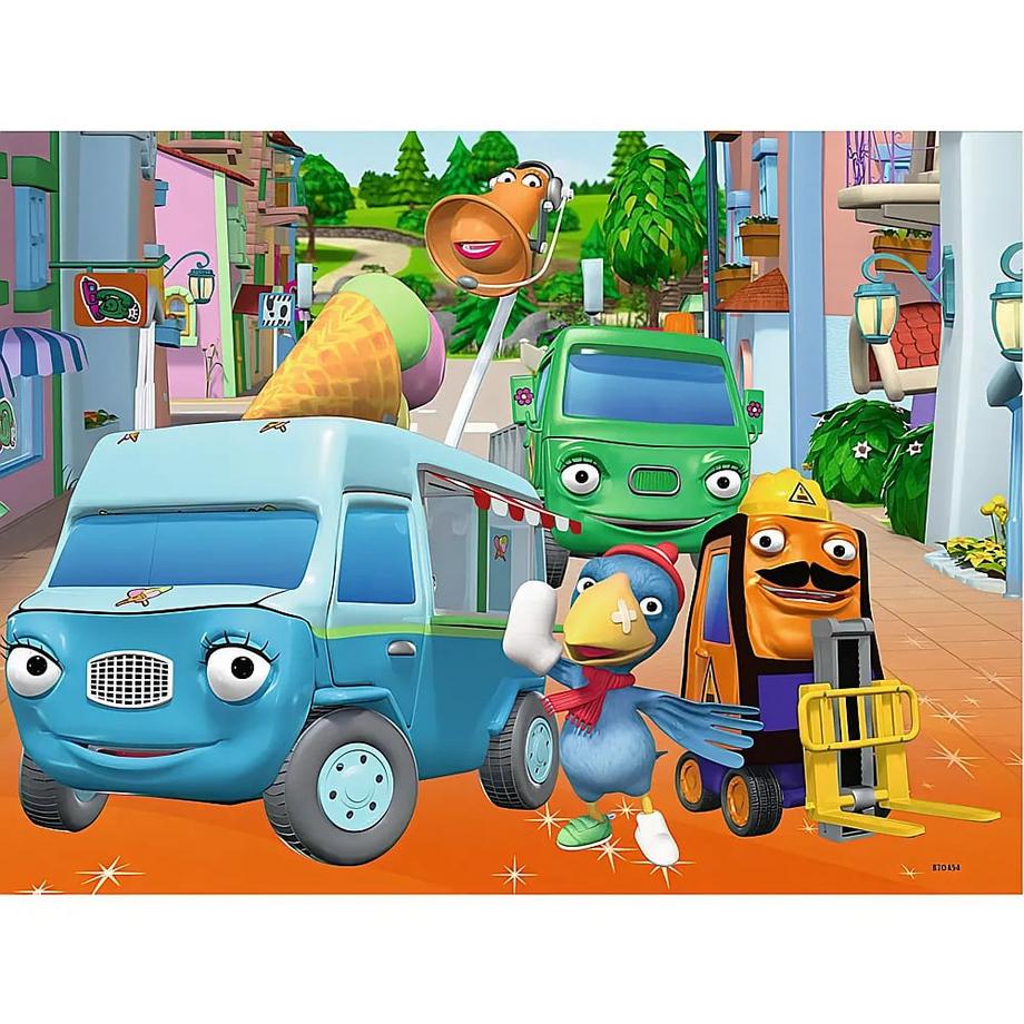 Ravensburger  Puzzle Abenteuer mit den Helden der Stadt (12Teile) 