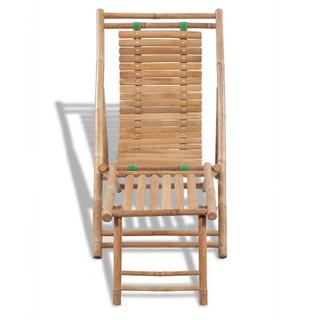 VidaXL Chaise longue bois  