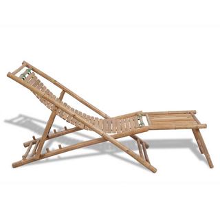 VidaXL Chaise longue bois  