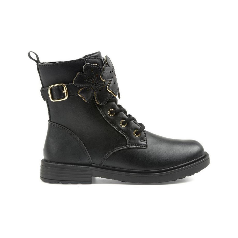 GEOX Eclair Combat Boots mit Blumendetail  