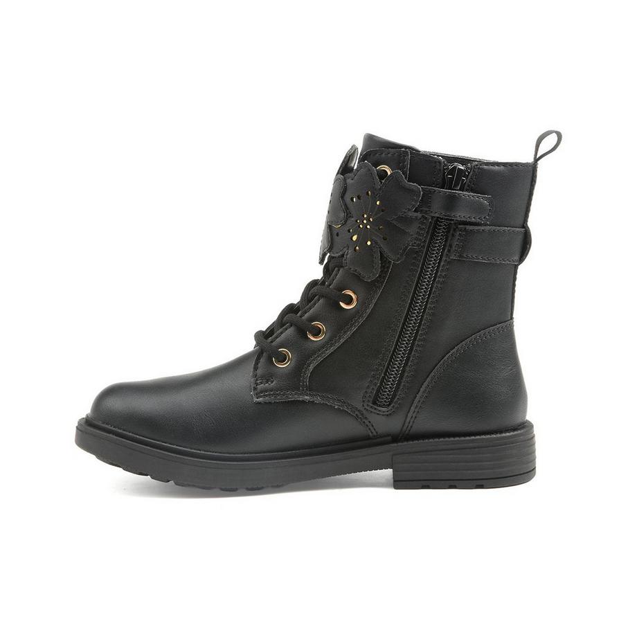 GEOX Eclair Combat Boots mit Blumendetail  