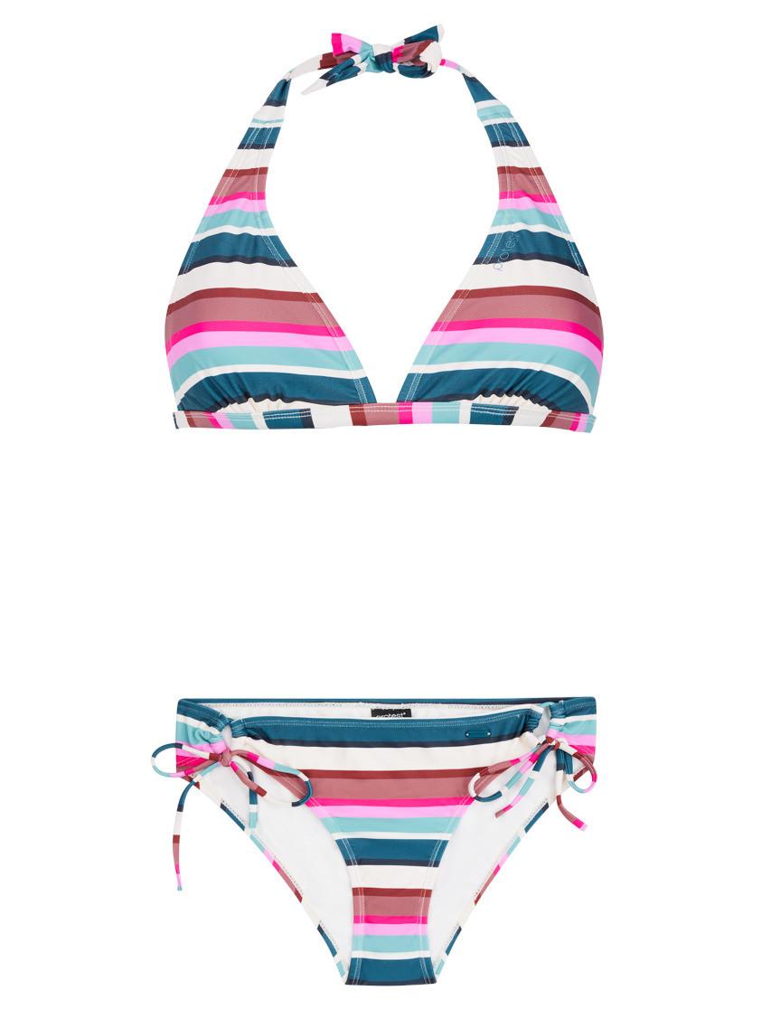 PROTEST Prtadmirer Gestreiftes Triangel Bikini Set  