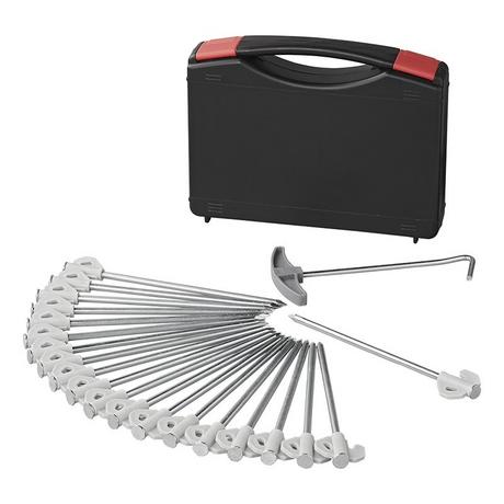 Pricenet  Penna da sasso 20 cm in metallo con gancio in plastica - set da 20 pezzi in astuccio 