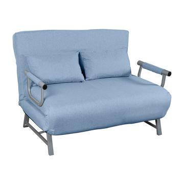 Schlafsofa | Polyester-Stoff | Maße H. 95 x B. 127 x T. 78 cm | Sofa mit Schlaffunktion | Schlafsofa - Kolino