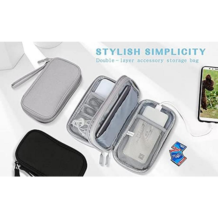 Only-bags.store  Kabeltasche, Elektronik Tasche Organizer, Kabel Organizer Kabeltasche Elektronik Zubehör Organizer Tasche Universal Tasche für Zubehör 