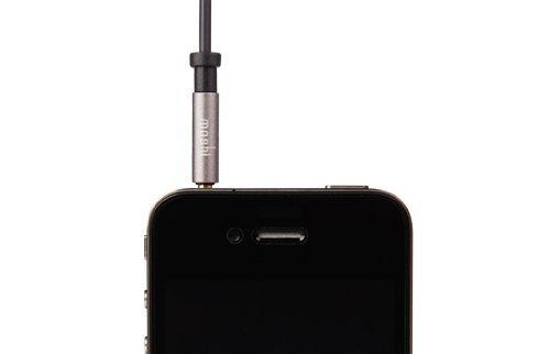 moshi  Moshi 99MO023002 câble audio 1,8 m 3,5mm Noir, Argent 