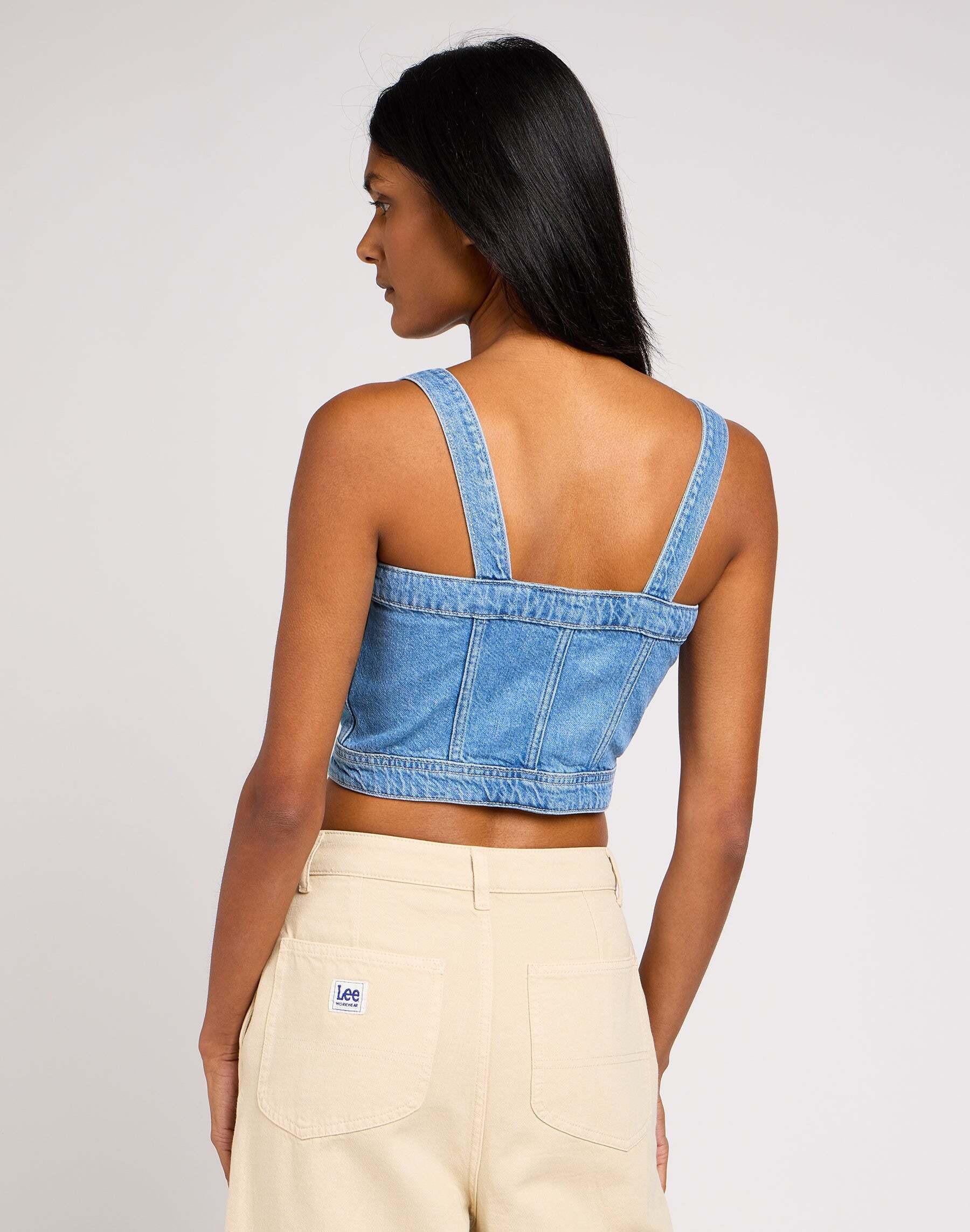 Lee  Tops Denim Tank 