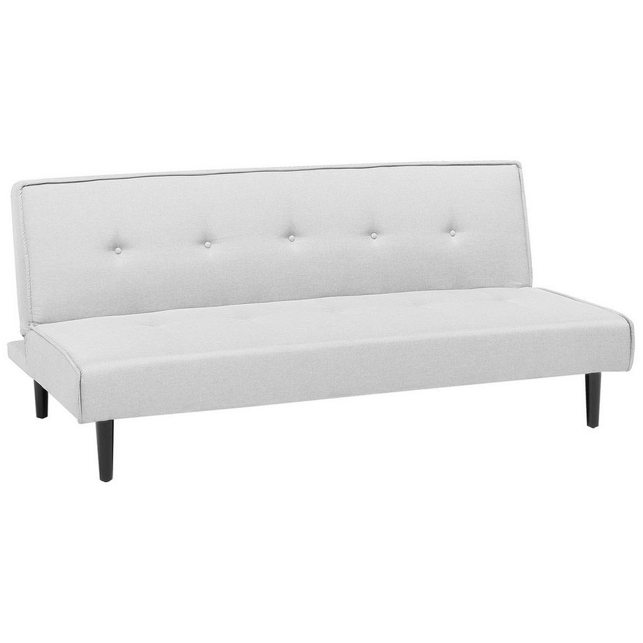 Beliani Canapé-lit en Tissu Rétro VISBY  