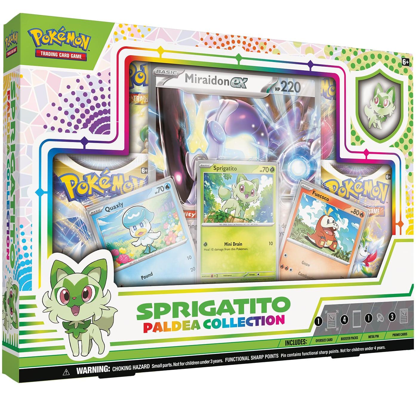 Pokémon  Sprigatito Paldea Collection Box - EN 