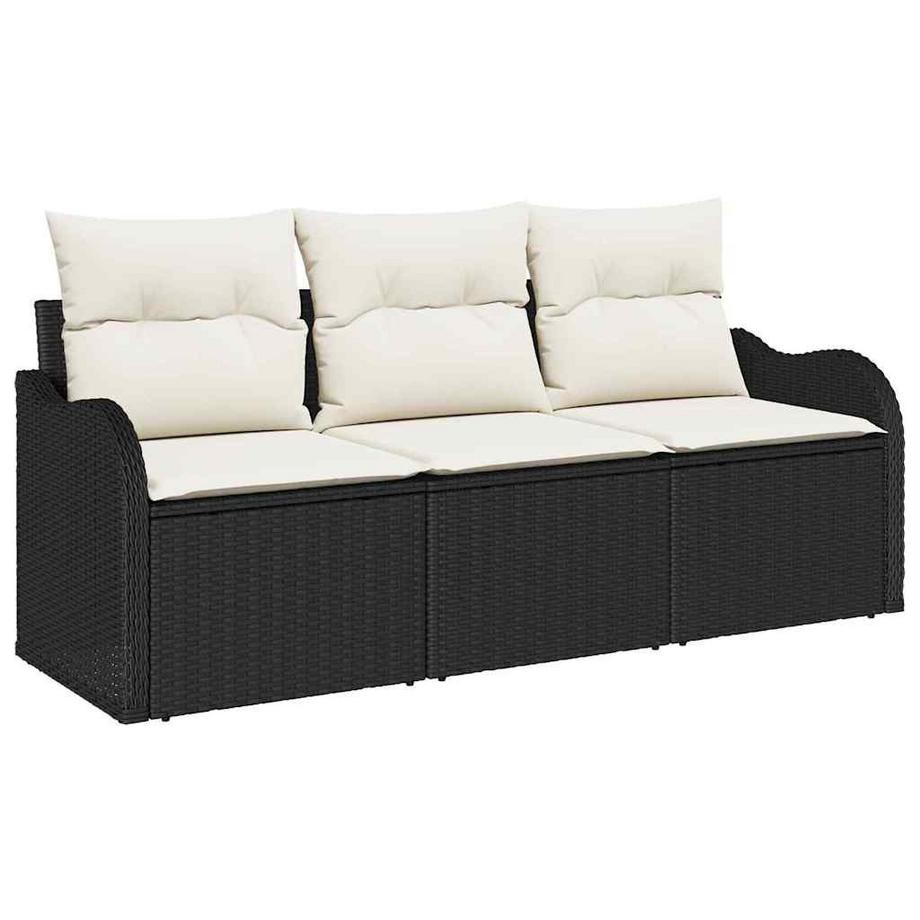 Canapé d’extérieur poly rattan