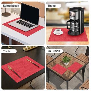 Alopini Tischsets Waschbar 4er Set, Wasserdichtes Tischset, Schönes Tischset  