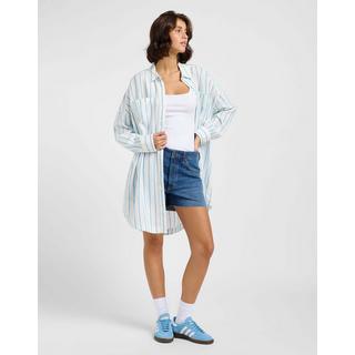 Lee Mini-Robe Chemise Rayée  