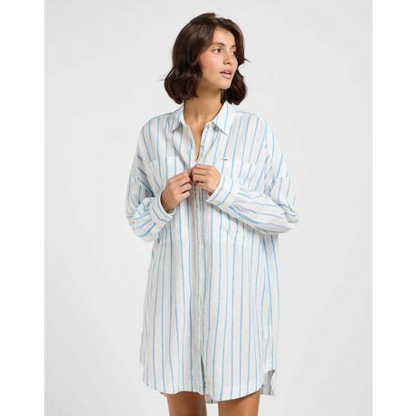 Lee Mini-Robe Chemise Rayée  