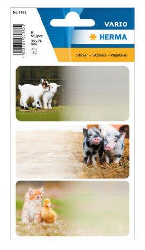 HERMA Sticker DECOR Glückssymbole 2 Blatt à 20 Sticker, 1,80