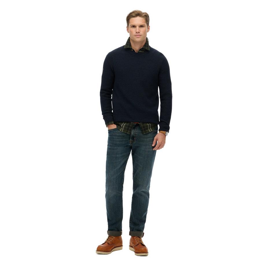 Superdry Comfort Fit Texture Jumper  