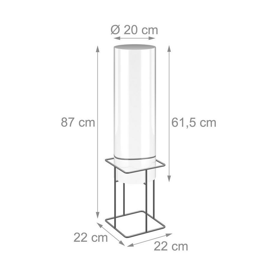 B2X  Fischsäule für Teichgarten 