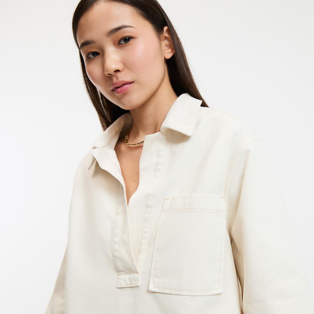 La Redoute Collections Camicia Vareuse Oversize  