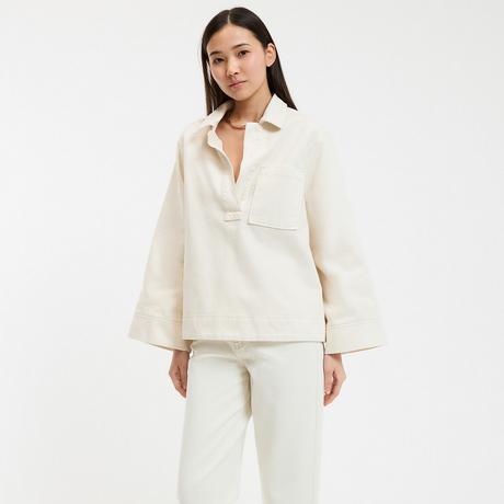 La Redoute Collections Camicia Vareuse Oversize  