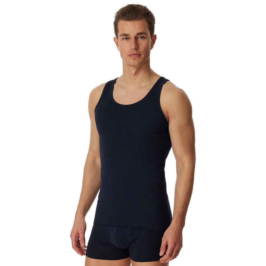 Schiesser Essentials Pack de 4 Maillots de corps Coupe confortable  
