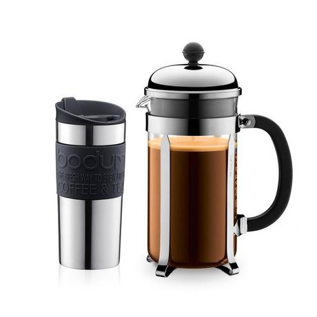 bodum Cafetière à piston CHAMBORD SET  