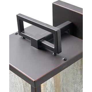 Beliani Lampe murale pour l'extérieur en Métal Rétro GALA  