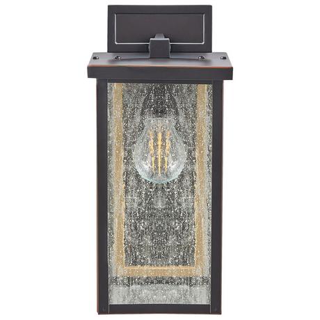 Beliani Lampe murale pour l'extérieur en Métal Rétro GALA  