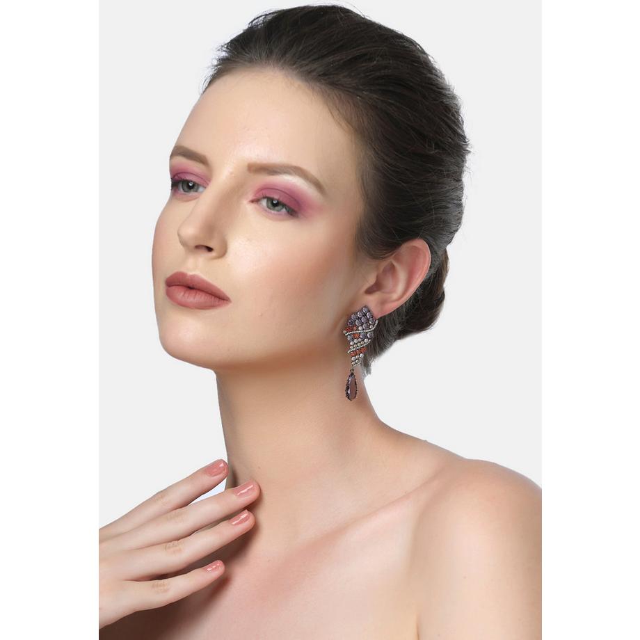 AVANT-GARDE PARIS  Diva Zeitgenössische Tropfenohrringe 